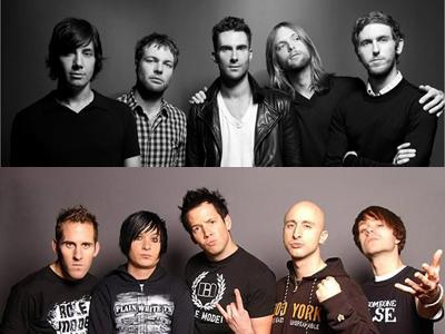 Maroon 5 dan Simple Plan Jadi Band Terfavorit Pengguna Twitter!